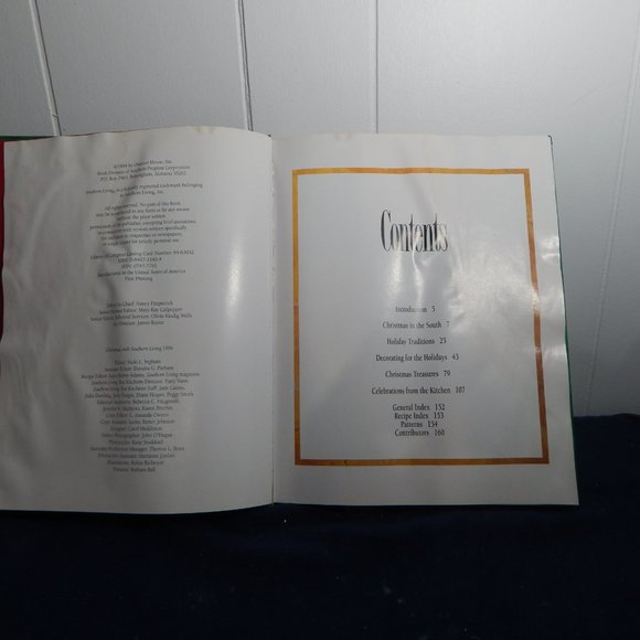 Book;  Christmas with Southern Living 1994;  By OxMoor House, Inc, Hardback - Picture 5 of 9